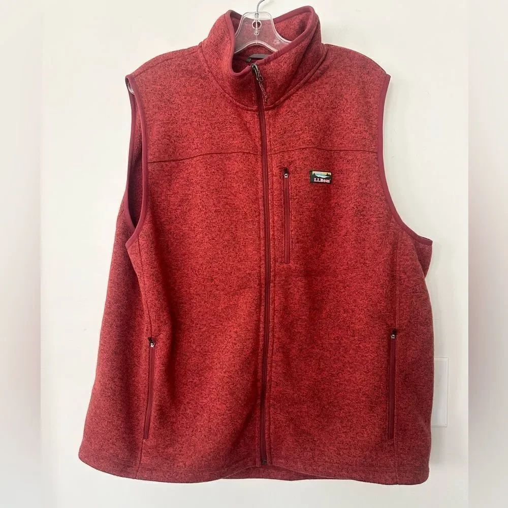 L.L. Bean Men's L.L.Bean Sweater Fleece Vest XL